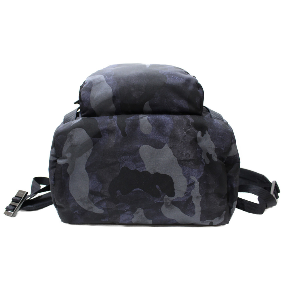 Prada Rucksack Backpack Gray Blue Camouflage Nylon - image 5